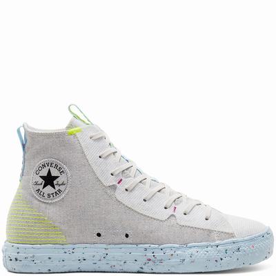 Converse Chuck Taylor All Star Crater - Naisten Matalavartiset Tennarit - Valkoinen/Sininen